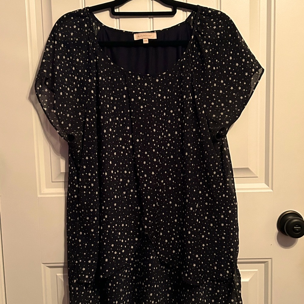 NAVY Blousology blouse